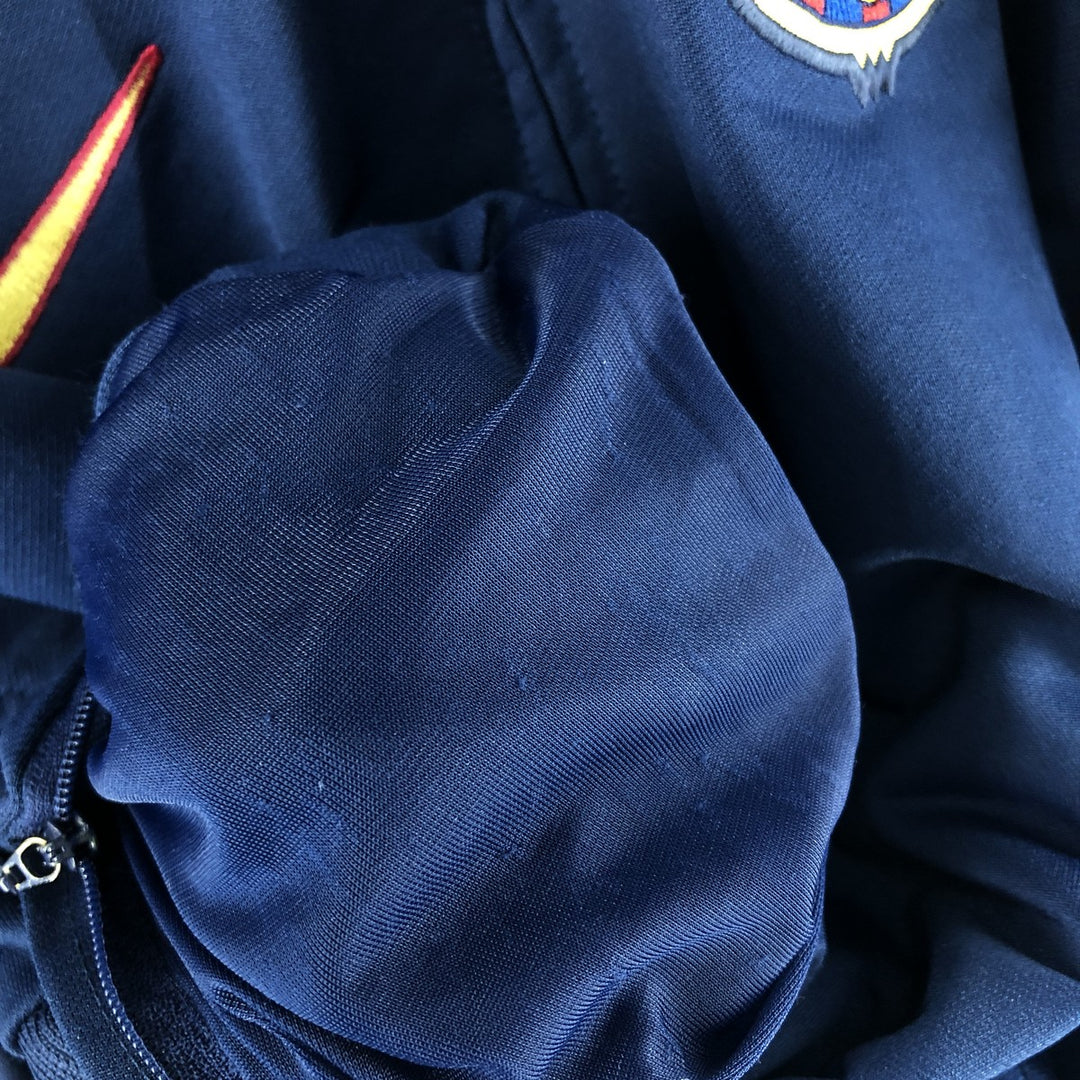 90'S Nike LA LIGA FC BARCELONA Jersey Track Jacket Men's XL Vintage /eaa525351