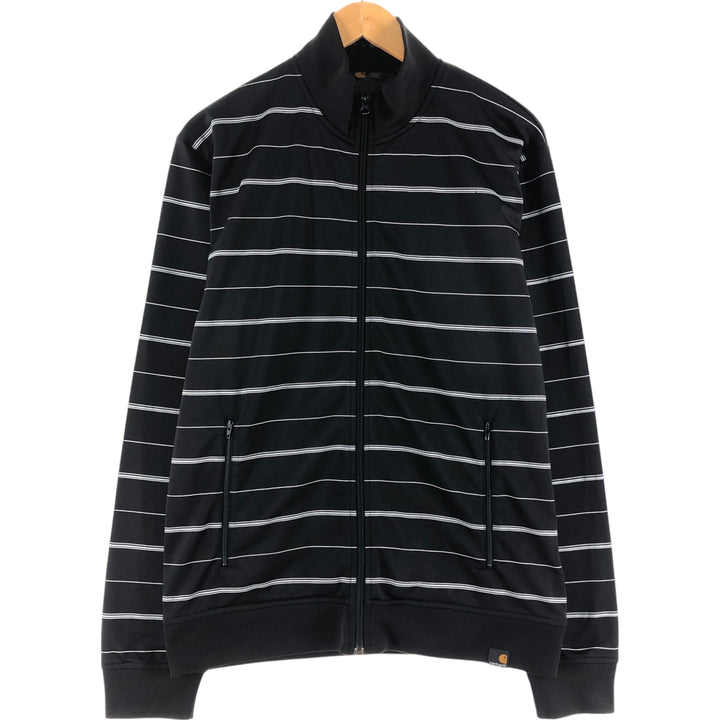 Carhartt GRIP JACKET Border Pattern Jersey Track Jacket Men's L size / eaa525353
