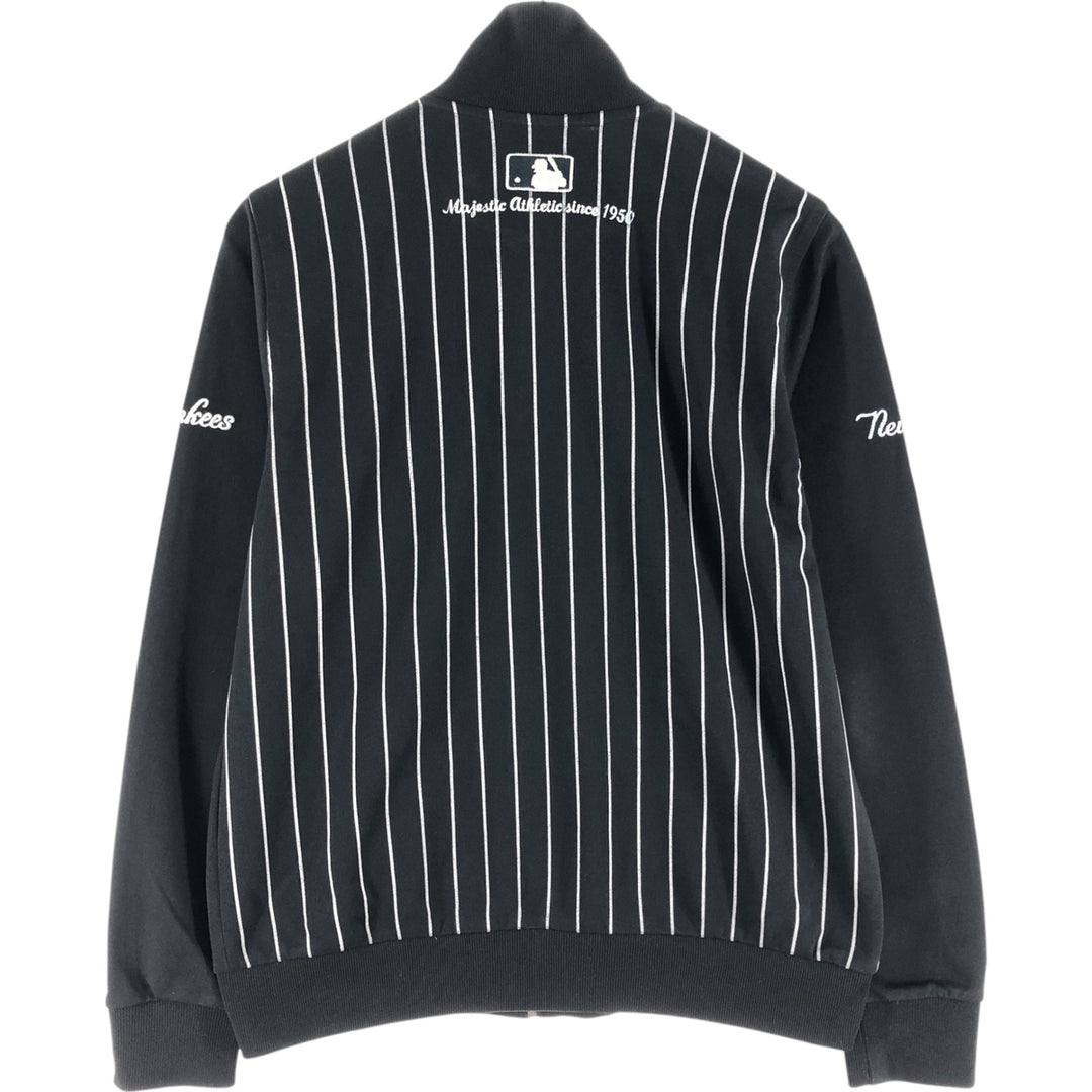 Cooperstown Collection MLB New York Yankees Stripe Pattern Jersey Track Jacket Men's M /eaa525360