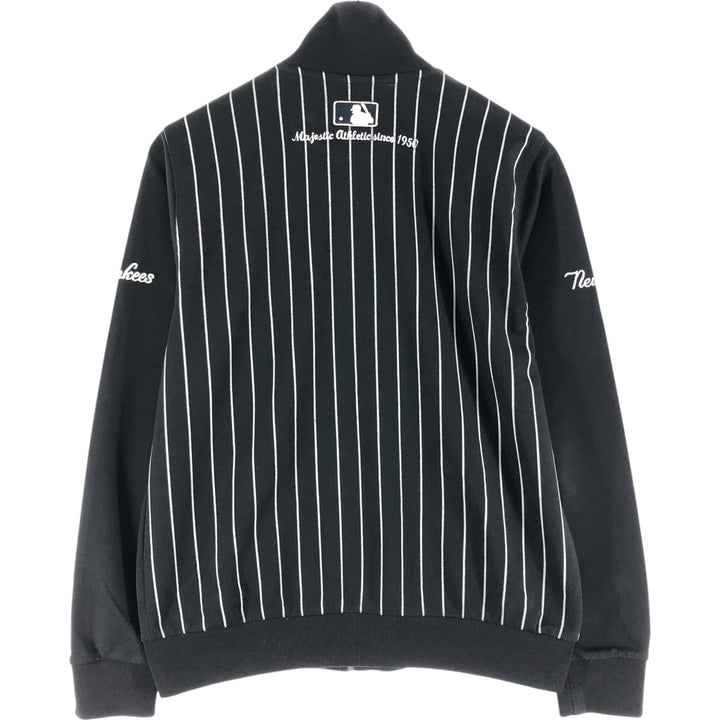 Cooperstown Collection MLB New York Yankees Stripe Pattern Jersey Track Jacket Men's M /eaa525360