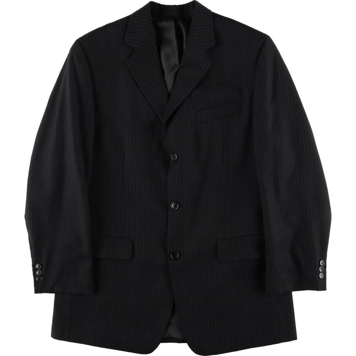 Calvin Klein Stripe Pattern Wool Tailored Jacket Men's M size / eaa525366