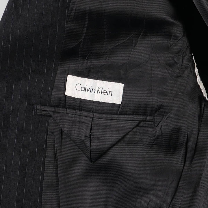 Calvin Klein Stripe Pattern Wool Tailored Jacket Men's M size / eaa525366