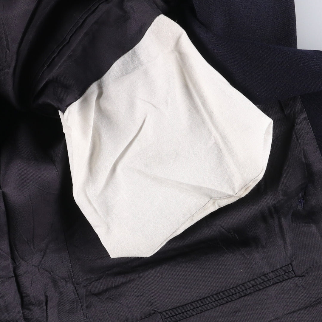 90'S Gap Old Gap Peaked Lapel Double Breasted Navy Blazer Tailored Jacket Made in USA Men's L size /eaa525378