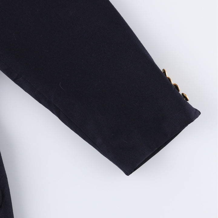 90'S Gap Old Gap Peaked Lapel Double Breasted Navy Blazer Tailored Jacket Made in USA Men's L size /eaa525378