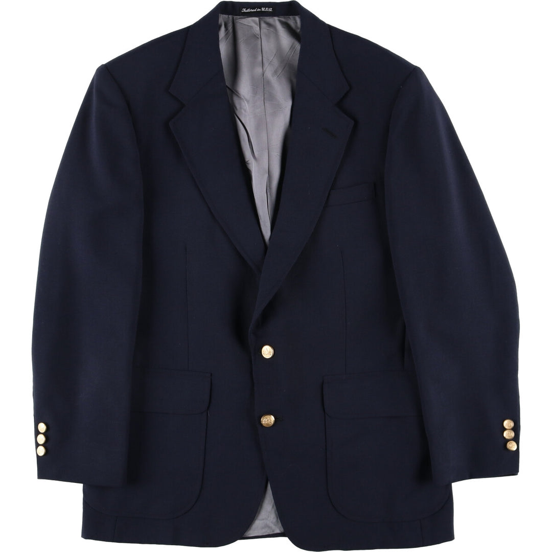 Stafford STAFFORD Navy blazer Tailored jacket Made in USA Men's M size /eaa525379