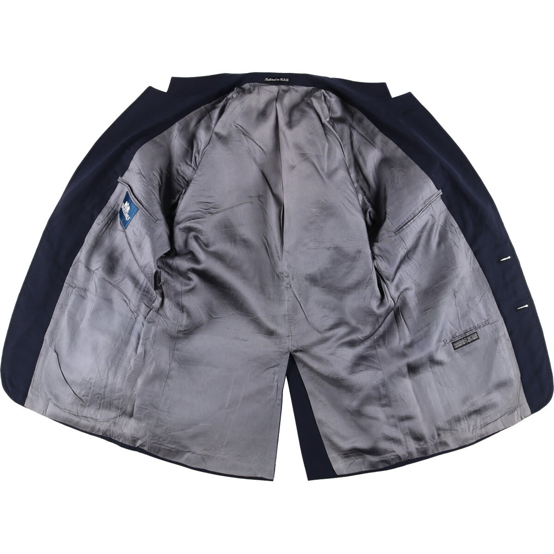 Stafford STAFFORD Navy blazer Tailored jacket Made in USA Men's M size /eaa525379