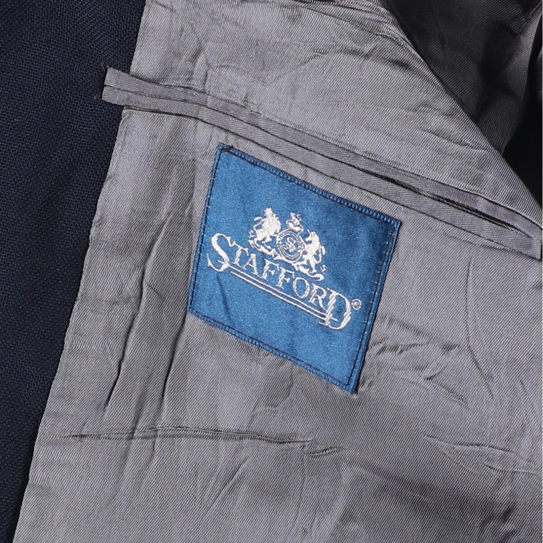 Stafford STAFFORD Navy blazer Tailored jacket Made in USA Men's M size /eaa525379