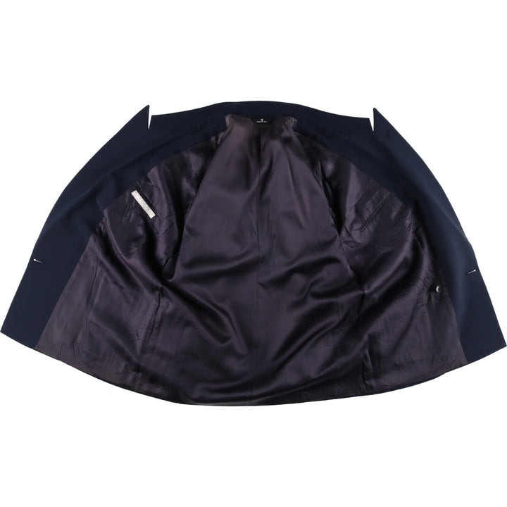 Perry Ellis PERRY ELLIS PORTFOLIO Double-breasted Peaked Lapel Navy Blazer Tailored Jacket Made in USA Men's M size /eaa525384