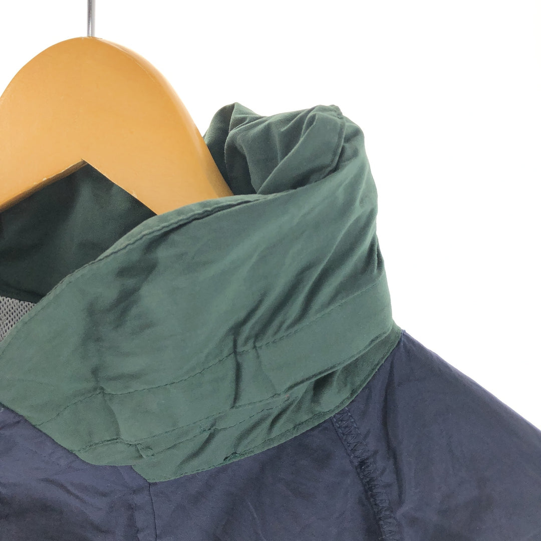90'S NAUTICA sailing jacket, men's XL size Nylon navy blue type Vintage Second Hand