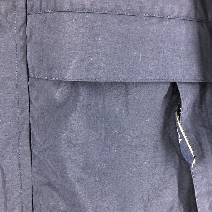 90'S NAUTICA sailing jacket, men's XL size Nylon navy blue type Vintage Second Hand