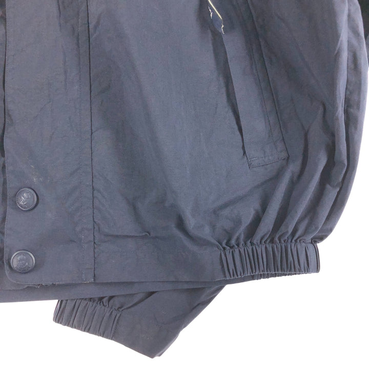 90'S NAUTICA sailing jacket, men's XL size Nylon navy blue type Vintage Second Hand