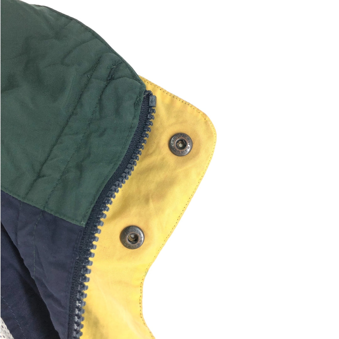 90'S NAUTICA sailing jacket, men's XL size Nylon navy blue type Vintage Second Hand