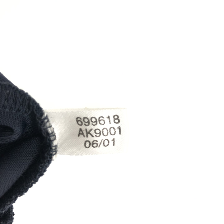 00'S adidas Velour Jersey Track Jacket Men's M size polyester navy blue type Vintage Second Hand