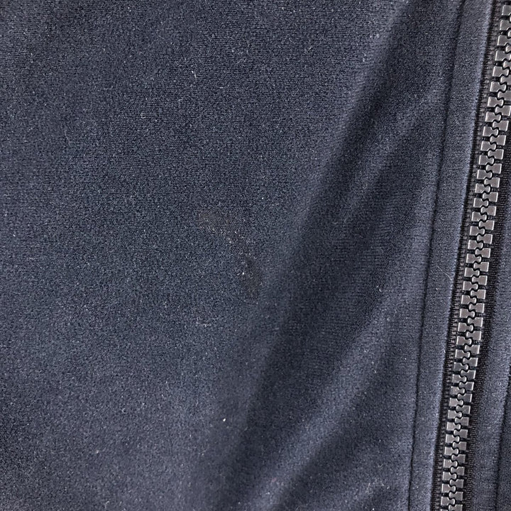 00'S adidas Velour Jersey Track Jacket Men's M size polyester navy blue type Vintage Second Hand