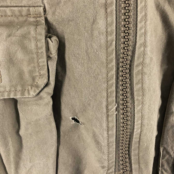 80'S Banana Republic Safari Vest Men's XL Size Vintage cotton Beige type Vintage Second Hand