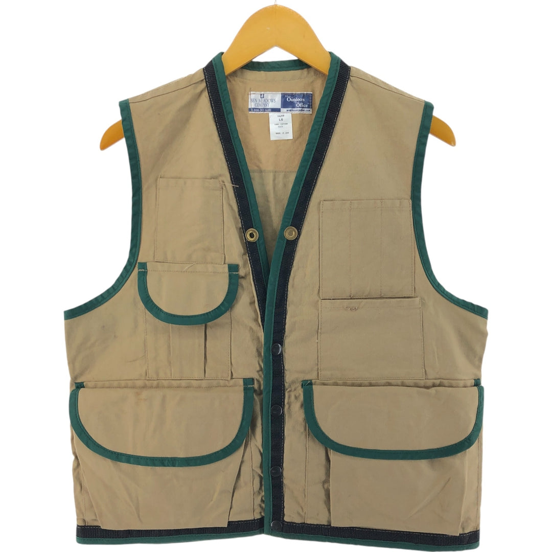 80'S BEN MEADOWS COMPANY Duck Hunting Vest Made in USA Men's L Size Vintage /eaa525445