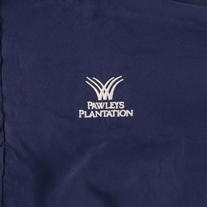 Nike Golf Swing Top Windbreaker, Men's Size L polyester navy blue type Vintage Second Hand