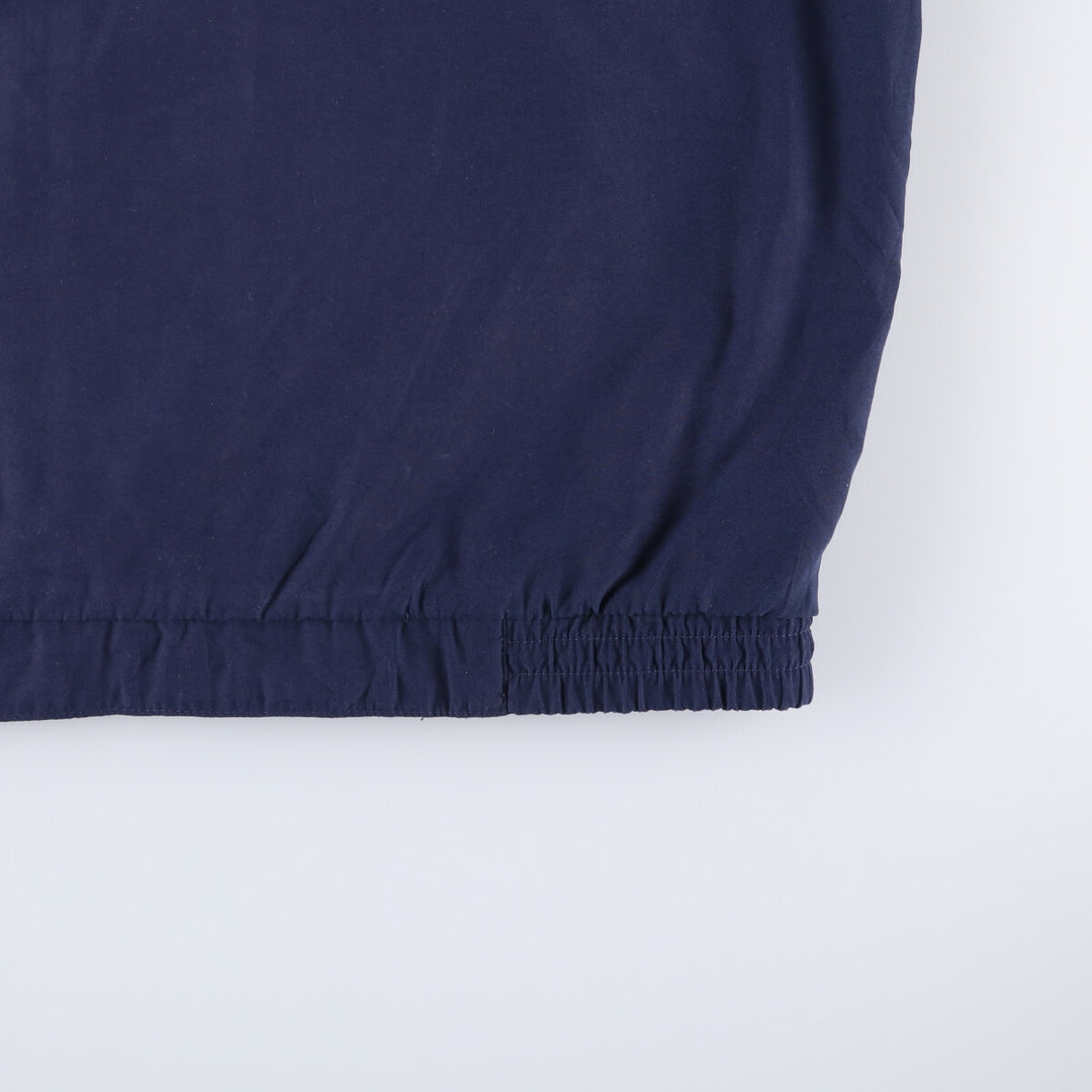 Nike Golf Swing Top Windbreaker, Men's Size L polyester navy blue type Vintage Second Hand