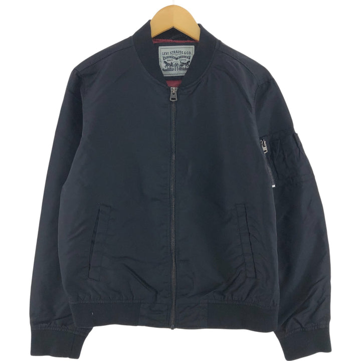 Levi's nylon blouson, men's size M Nylon black type Vintage Second Hand