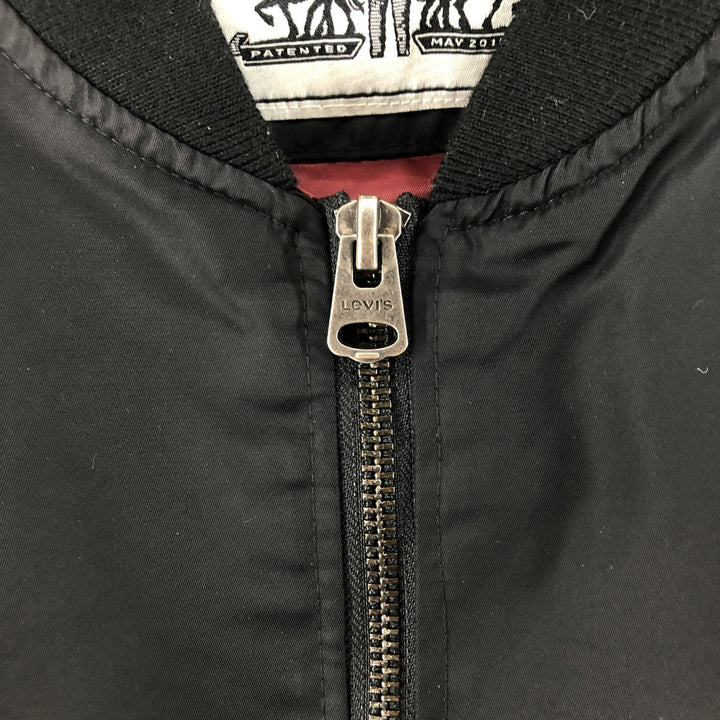 Levi's nylon blouson, men's size M Nylon black type Vintage Second Hand