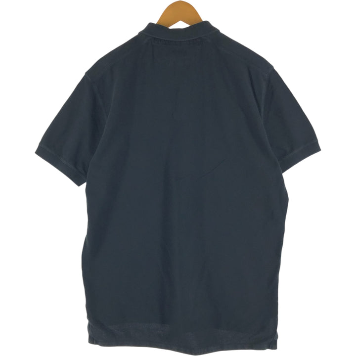 Ralph Lauren POLO by Ralph Lauren short sleeve polo shirt, men's size L cotton black type Vintage Second Hand