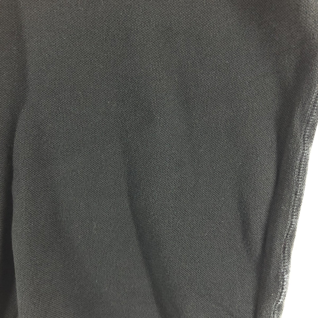 Ralph Lauren POLO by Ralph Lauren short sleeve polo shirt, men's size L cotton black type Vintage Second Hand