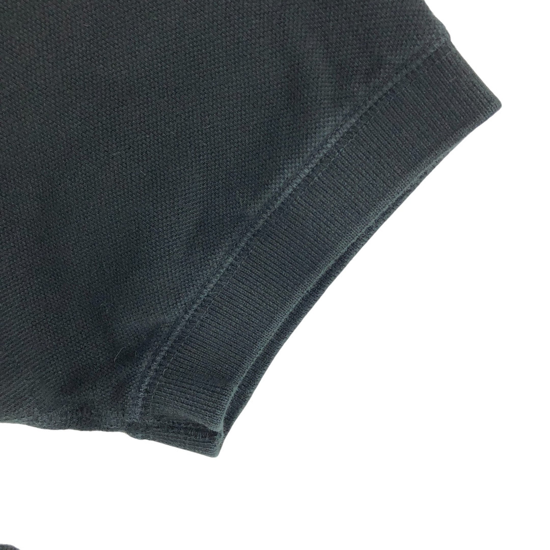 Ralph Lauren POLO by Ralph Lauren short sleeve polo shirt, men's size L cotton black type Vintage Second Hand