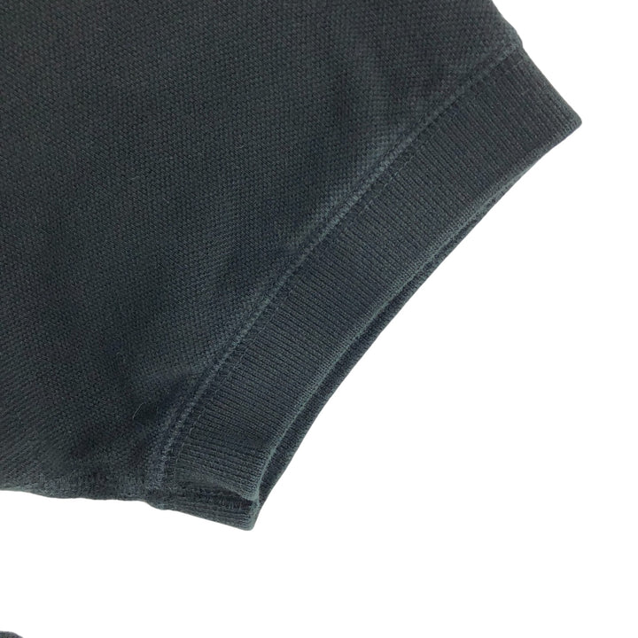 Ralph Lauren POLO by Ralph Lauren short sleeve polo shirt, men's size L cotton black type Vintage Second Hand