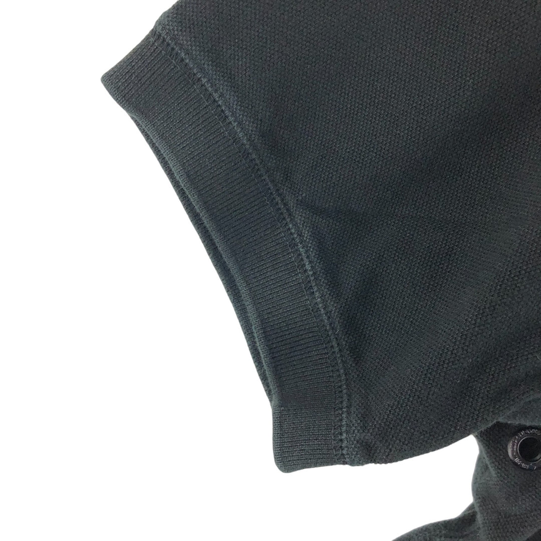 Ralph Lauren POLO by Ralph Lauren short sleeve polo shirt, men's size L cotton black type Vintage Second Hand