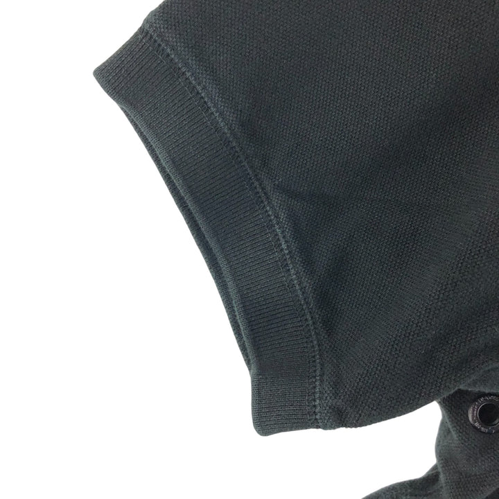 Ralph Lauren POLO by Ralph Lauren short sleeve polo shirt, men's size L cotton black type Vintage Second Hand