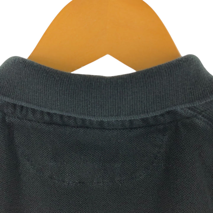 Ralph Lauren POLO by Ralph Lauren short sleeve polo shirt, men's size L cotton black type Vintage Second Hand