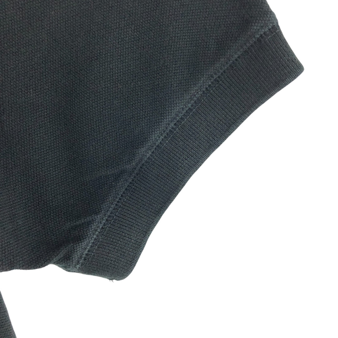Ralph Lauren POLO by Ralph Lauren short sleeve polo shirt, men's size L cotton black type Vintage Second Hand