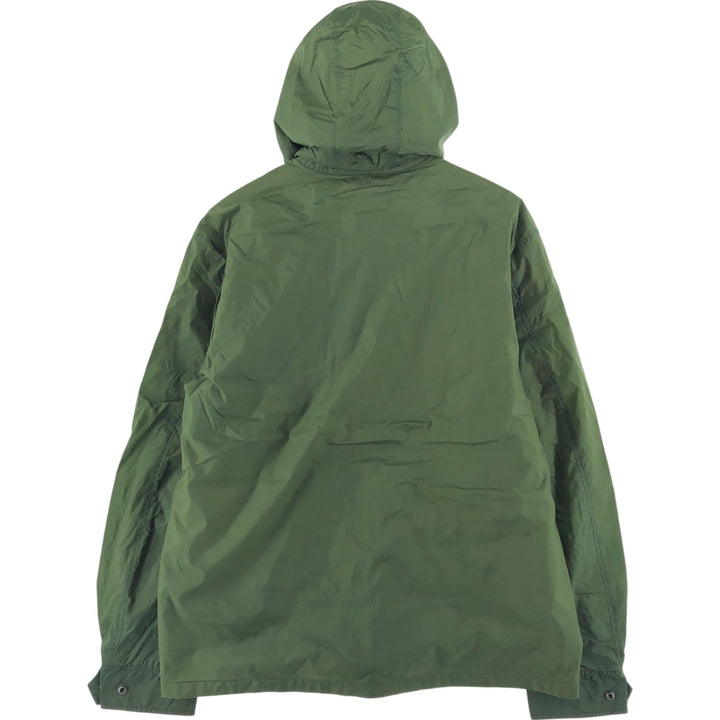 Ralph Lauren POLO RALPH LAUREN Hooded Coach Jacket Men's Size L Nylon Khaki type sage green Vintage Second Hand