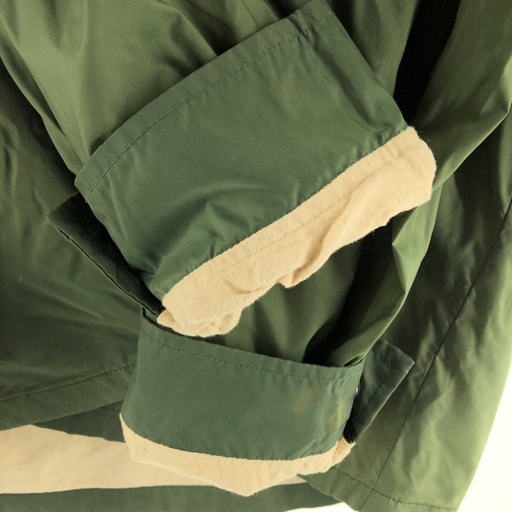 Ralph Lauren POLO RALPH LAUREN Hooded Coach Jacket Men's Size L Nylon Khaki type sage green Vintage Second Hand