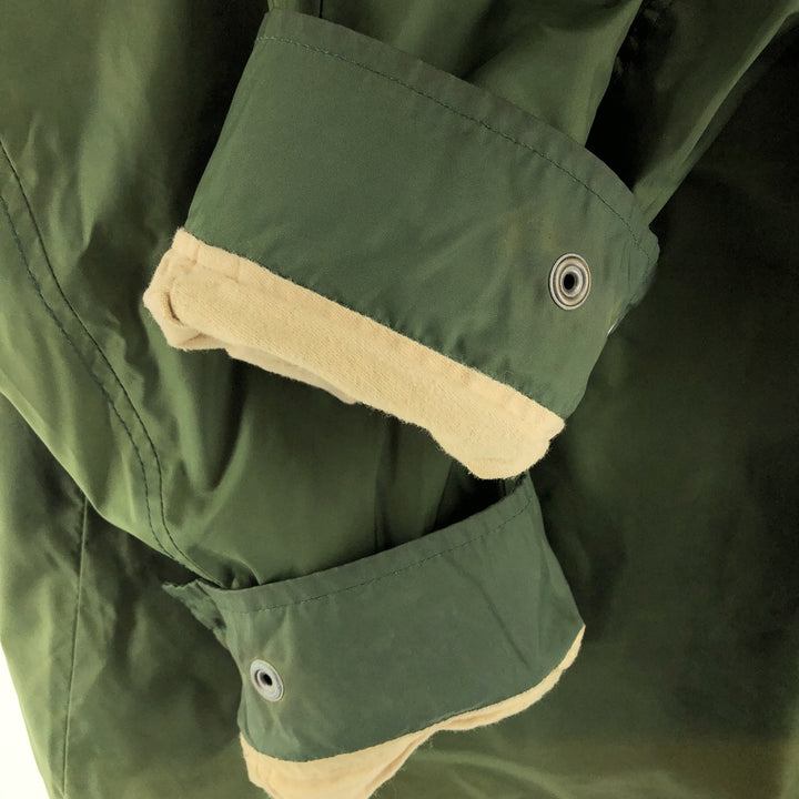 Ralph Lauren POLO RALPH LAUREN Hooded Coach Jacket Men's Size L Nylon Khaki type sage green Vintage Second Hand