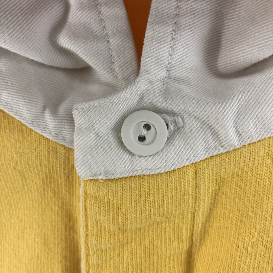 Ralph Lauren POLO by Ralph Lauren long sleeve rugby shirt, men's size L cotton yellow type Vintage Second Hand