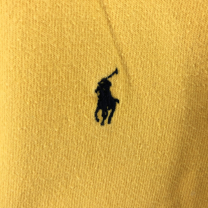 Ralph Lauren POLO by Ralph Lauren long sleeve rugby shirt, men's size L cotton yellow type Vintage Second Hand