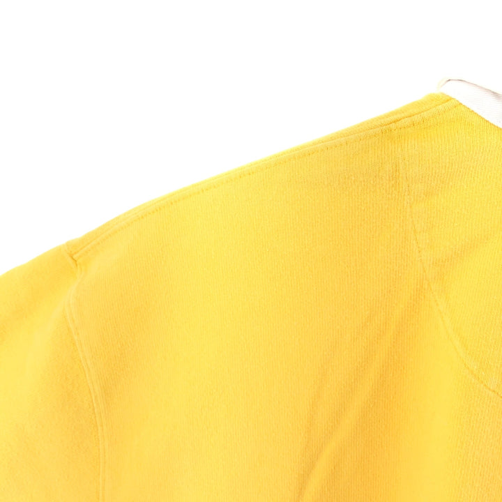 Ralph Lauren POLO by Ralph Lauren long sleeve rugby shirt, men's size L cotton yellow type Vintage Second Hand