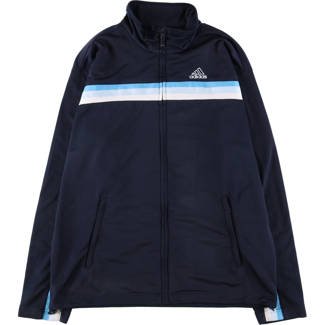 00'S adidas back logo jersey track jacket men's size M / eaa525506