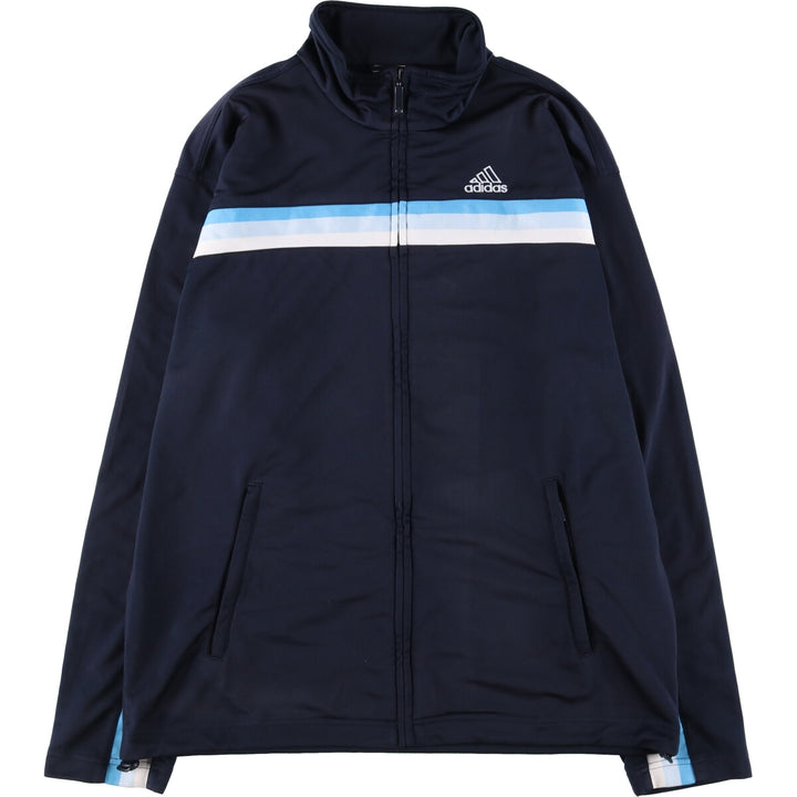 00'S adidas back logo jersey track jacket men's size M / eaa525506