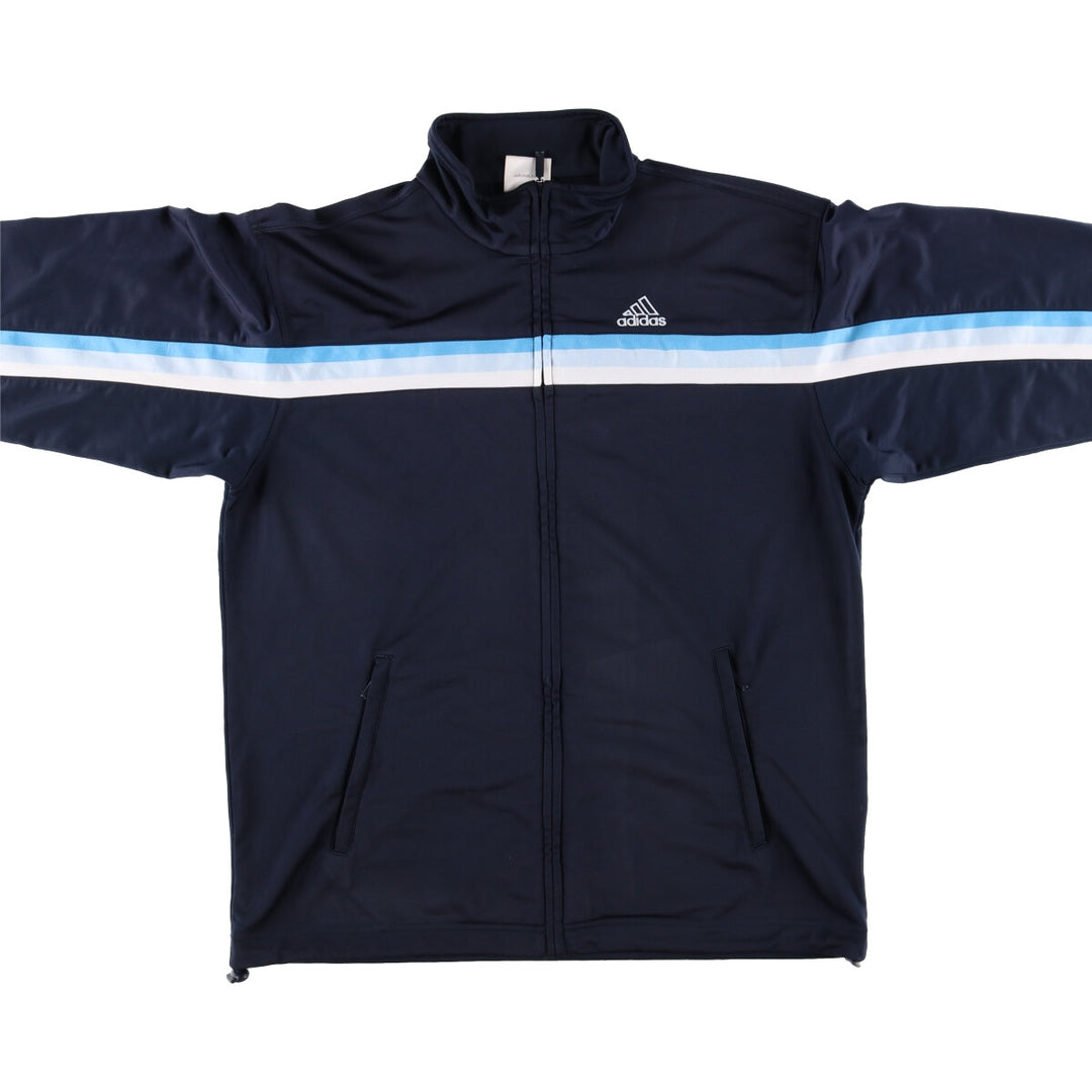 00'S adidas back logo jersey track jacket men's size M / eaa525506