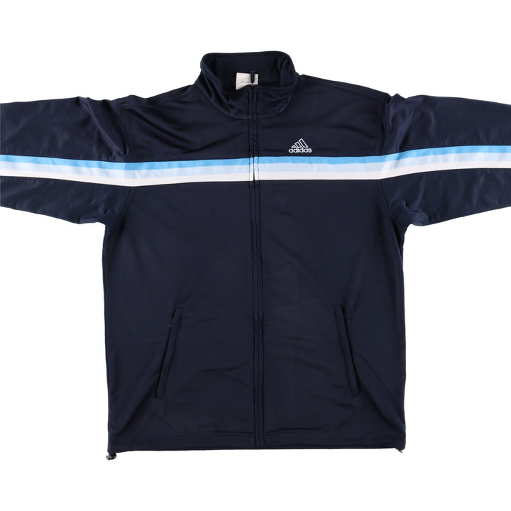 00'S adidas back logo jersey track jacket men's size M / eaa525506