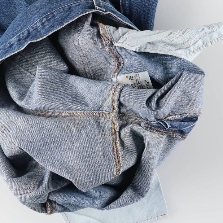 00'S Levi's 501 straight denim pants for men, size W34 cotton blue type Vintage Second Hand
