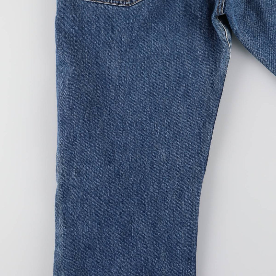 00'S Levi's 501 straight denim pants for men, size W34 cotton blue type Vintage Second Hand