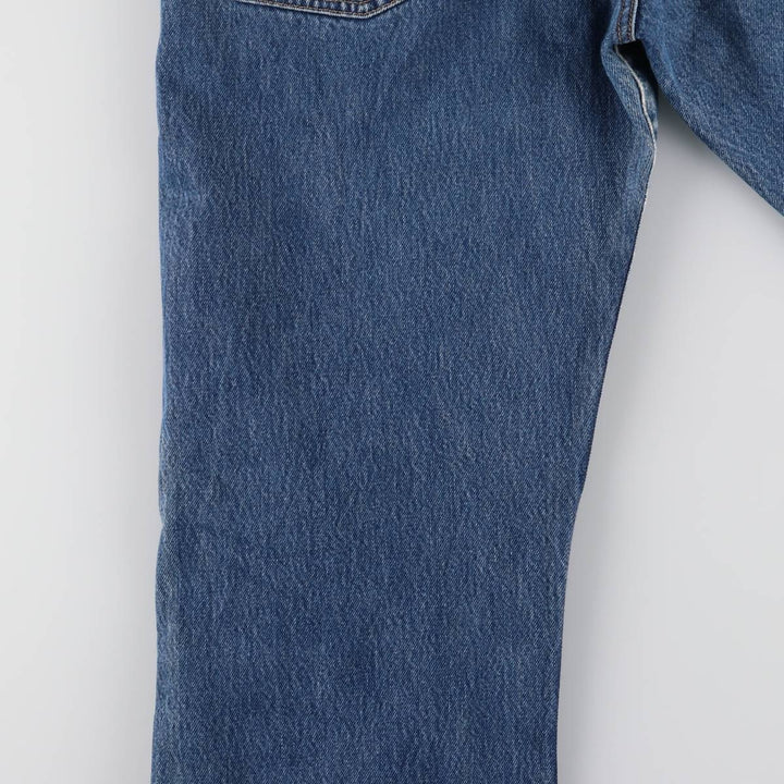 00'S Levi's 501 straight denim pants for men, size W34 cotton blue type Vintage Second Hand