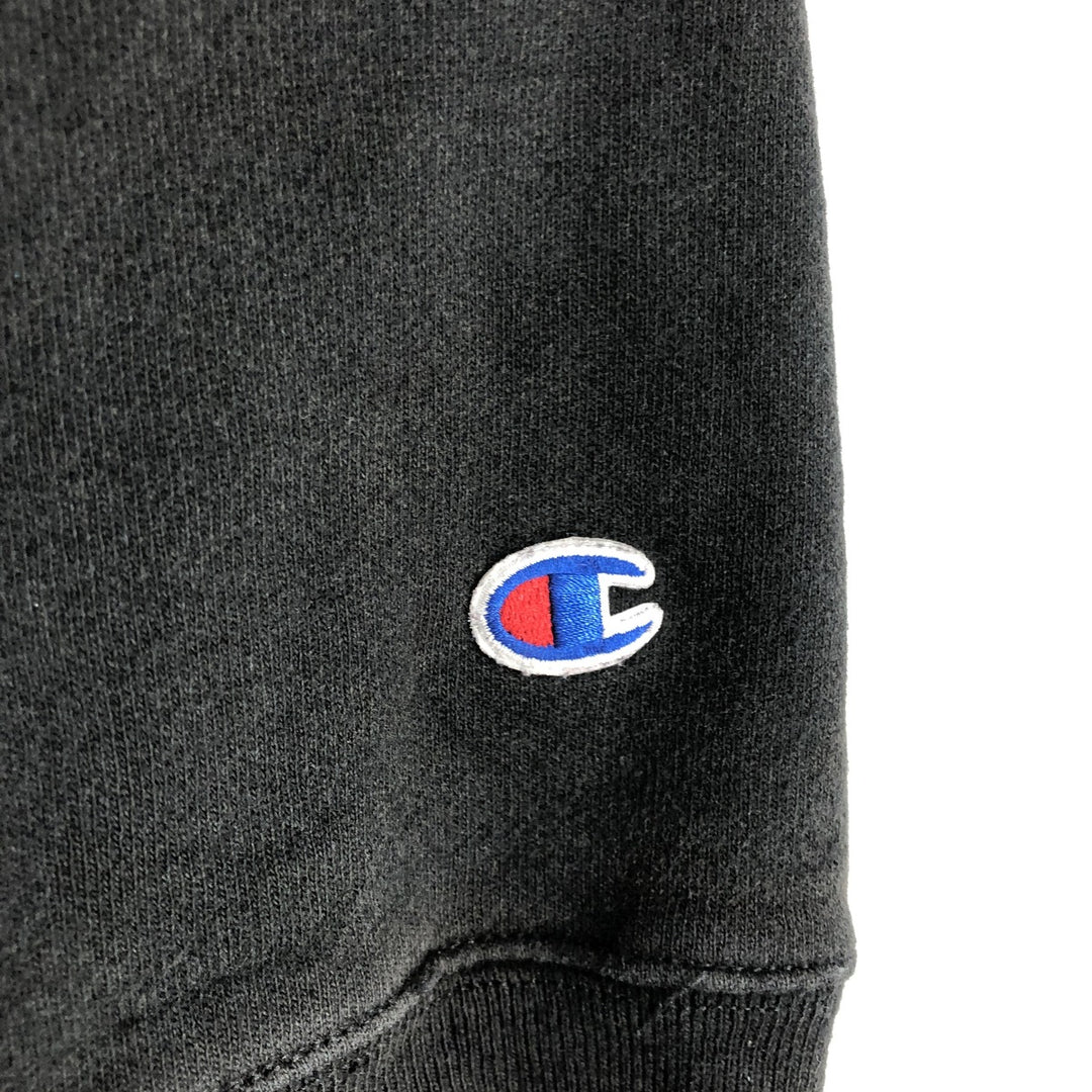 Champion Reverse Weave Sweat Pullover Hoodie, Men's XXL cotton black type Vintage Second Hand