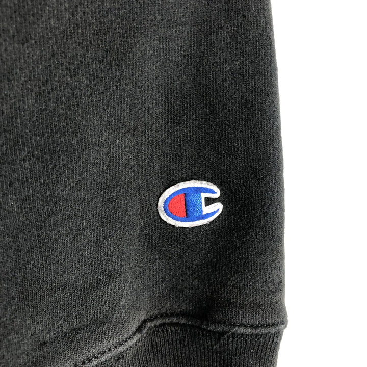 Champion Reverse Weave Sweat Pullover Hoodie, Men's XXL cotton black type Vintage Second Hand