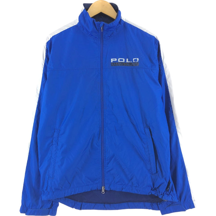 Ralph Lauren POLO SPORT windbreaker, men's size M polyester blue type Vintage Second Hand
