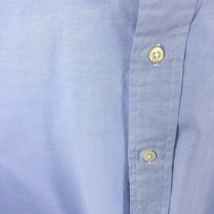 Ralph Lauren Classic Fit Long Sleeve Button Down Shirt Men's XL cotton blue type Vintage Second Hand