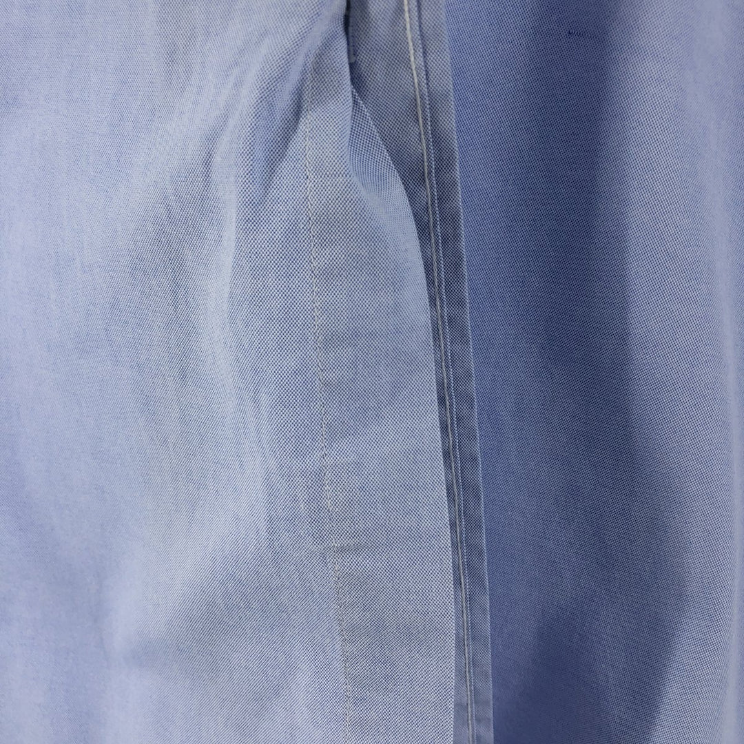 Ralph Lauren Classic Fit Long Sleeve Button Down Shirt Men's XL cotton blue type Vintage Second Hand